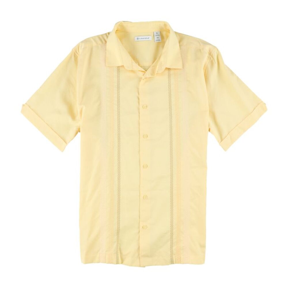 CubAvera Mens Embroidery Panel  Oranges XL, DM